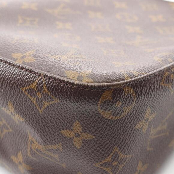 LOUIS VUITTON Brown Monogram Leather Looping MM Shoulder Bag - Picture 8 of 11
